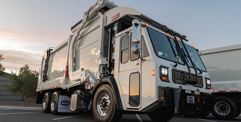 Battle Heil Refuse Truck